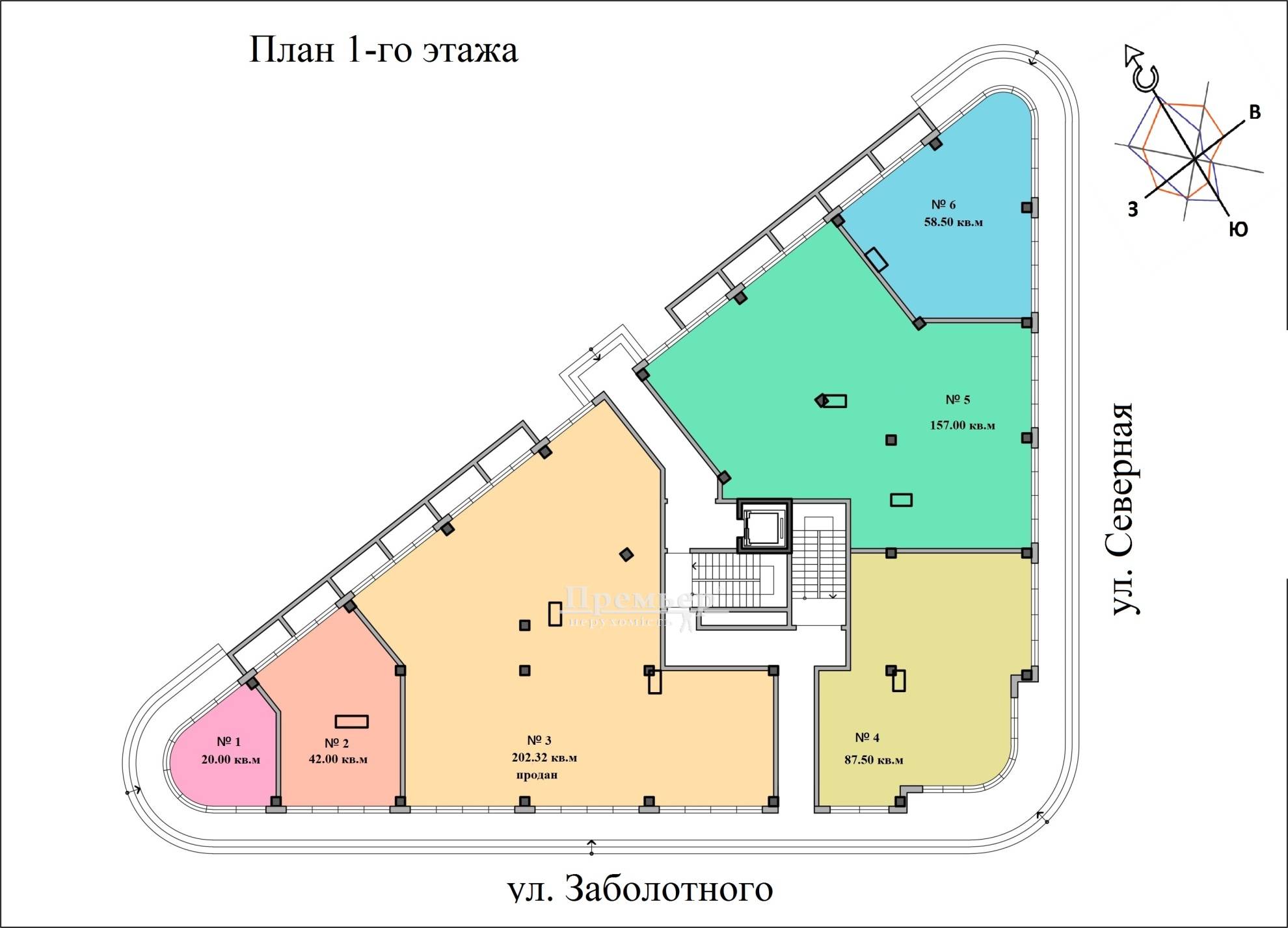 Продается на Академика Заболотного, 91, г.Одесса 745 $ кв. м. ID 1625143327