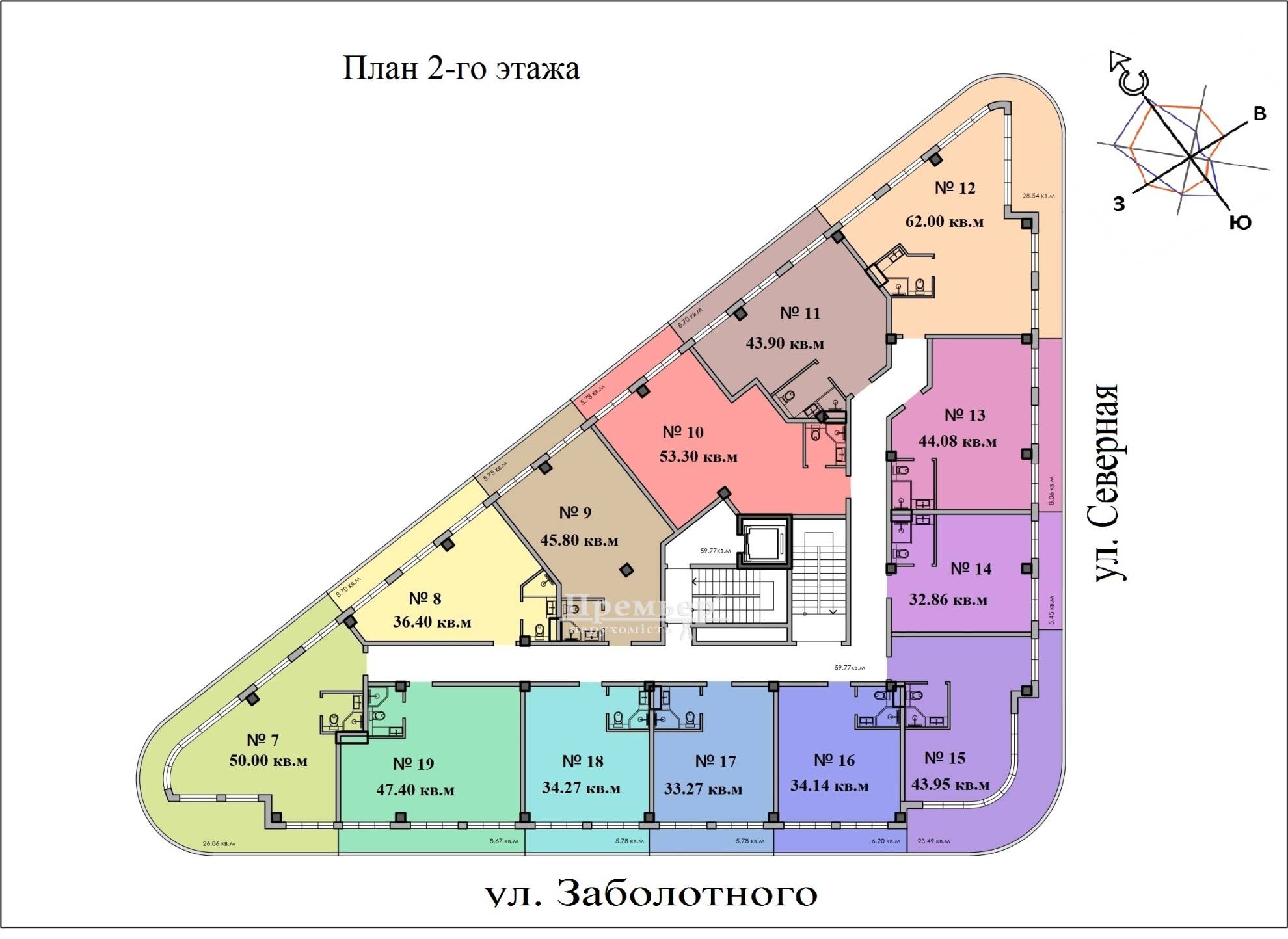 Продается на Академика Заболотного, 91, г.Одесса 745 $ кв. м. ID 1625143327