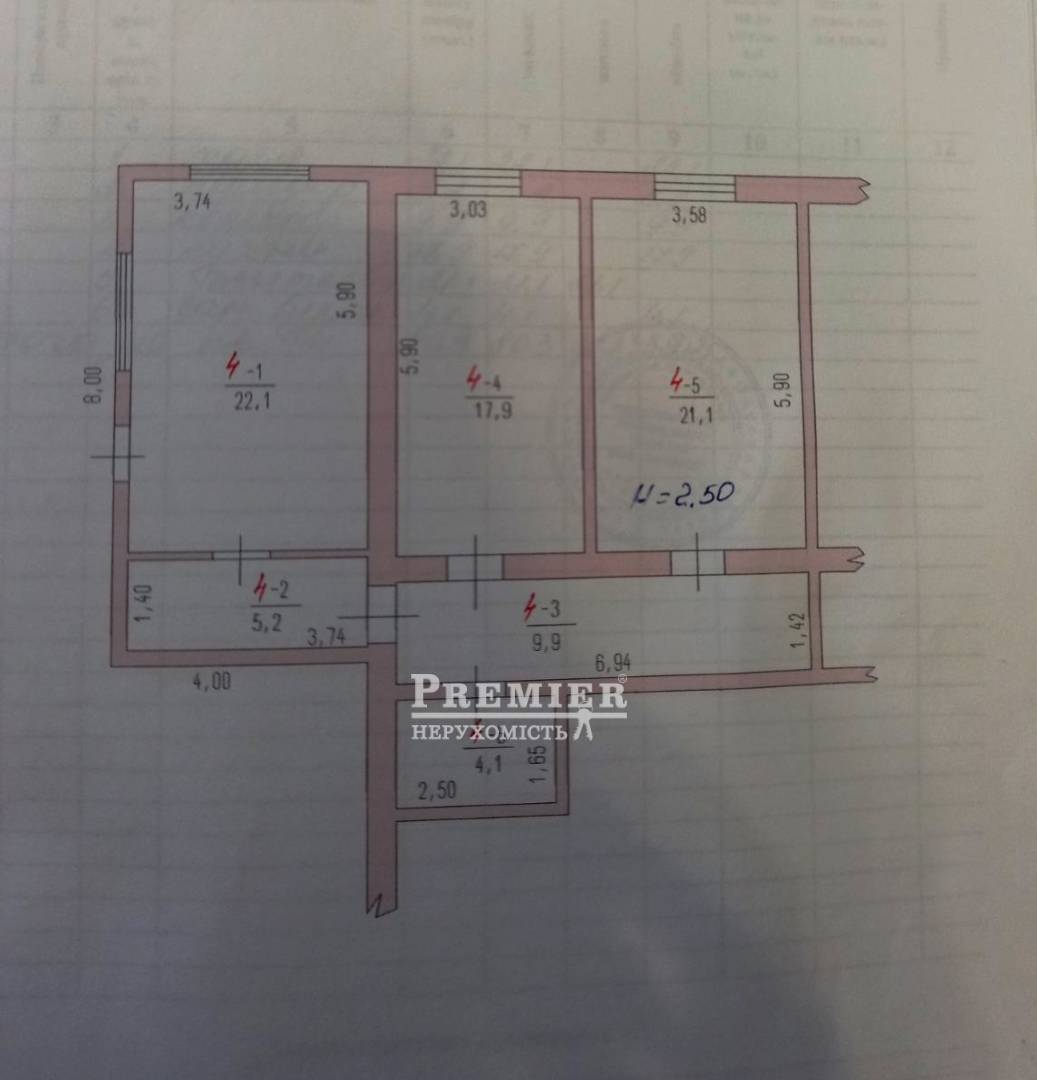 Продается 2-комнатная квартира, Студенческая ул., Молодёжное изображение 9