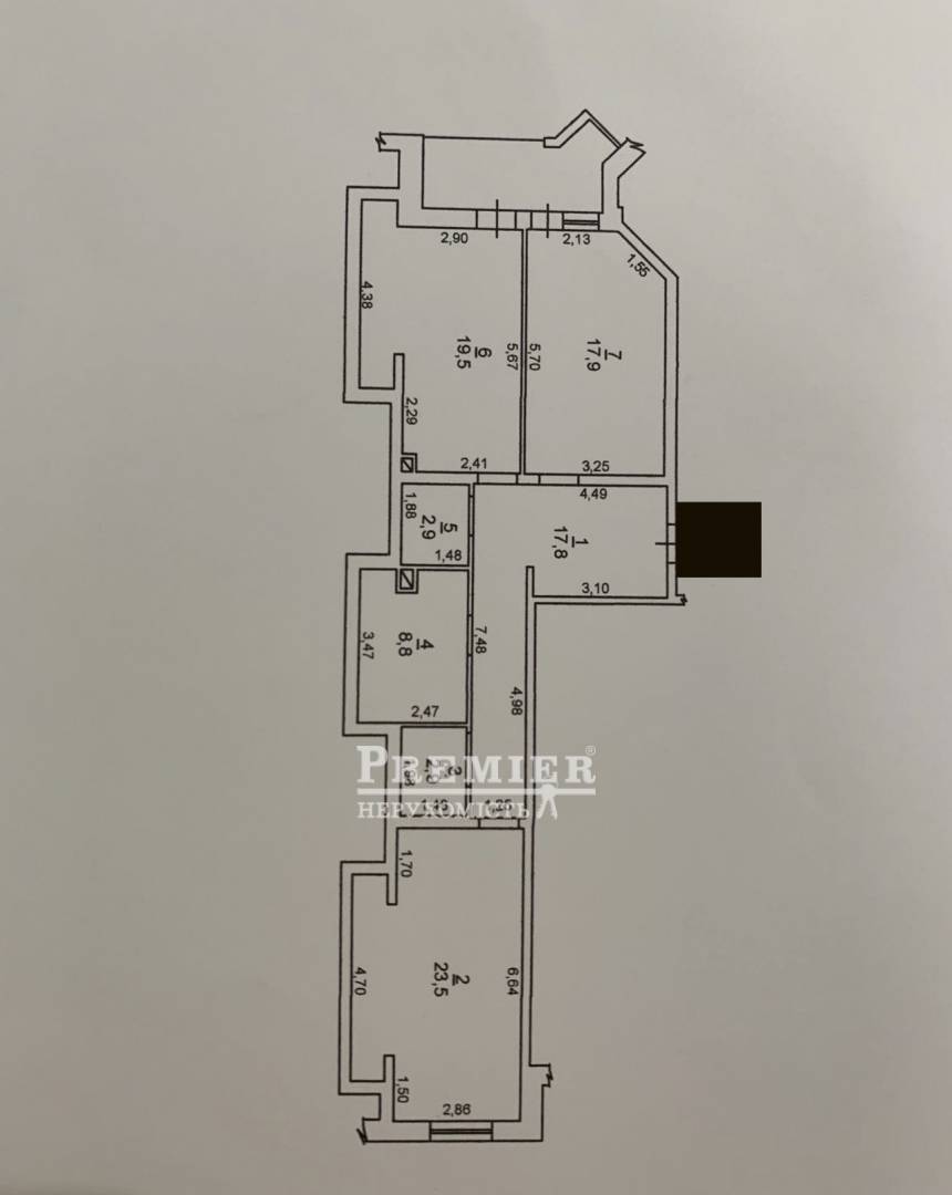 Продається 2кімнатна квартира, Гагарінське плато, м.Одеса изображение 4