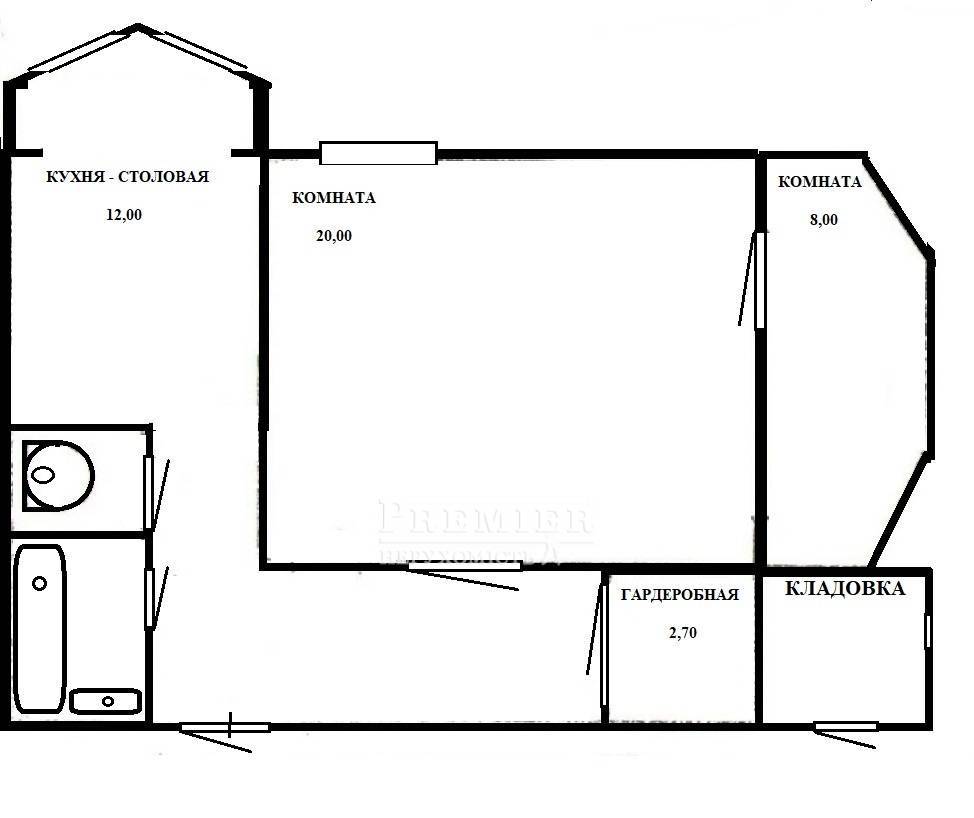 Продается 1-комнатная квартира, Бочарова Генерала ул., г.Одесса изображение 15