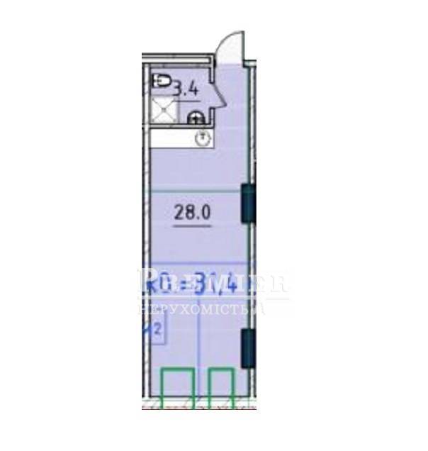 Продается 1-комн. квартира в новострое, Приморская ул., г.Одесса изображение 1