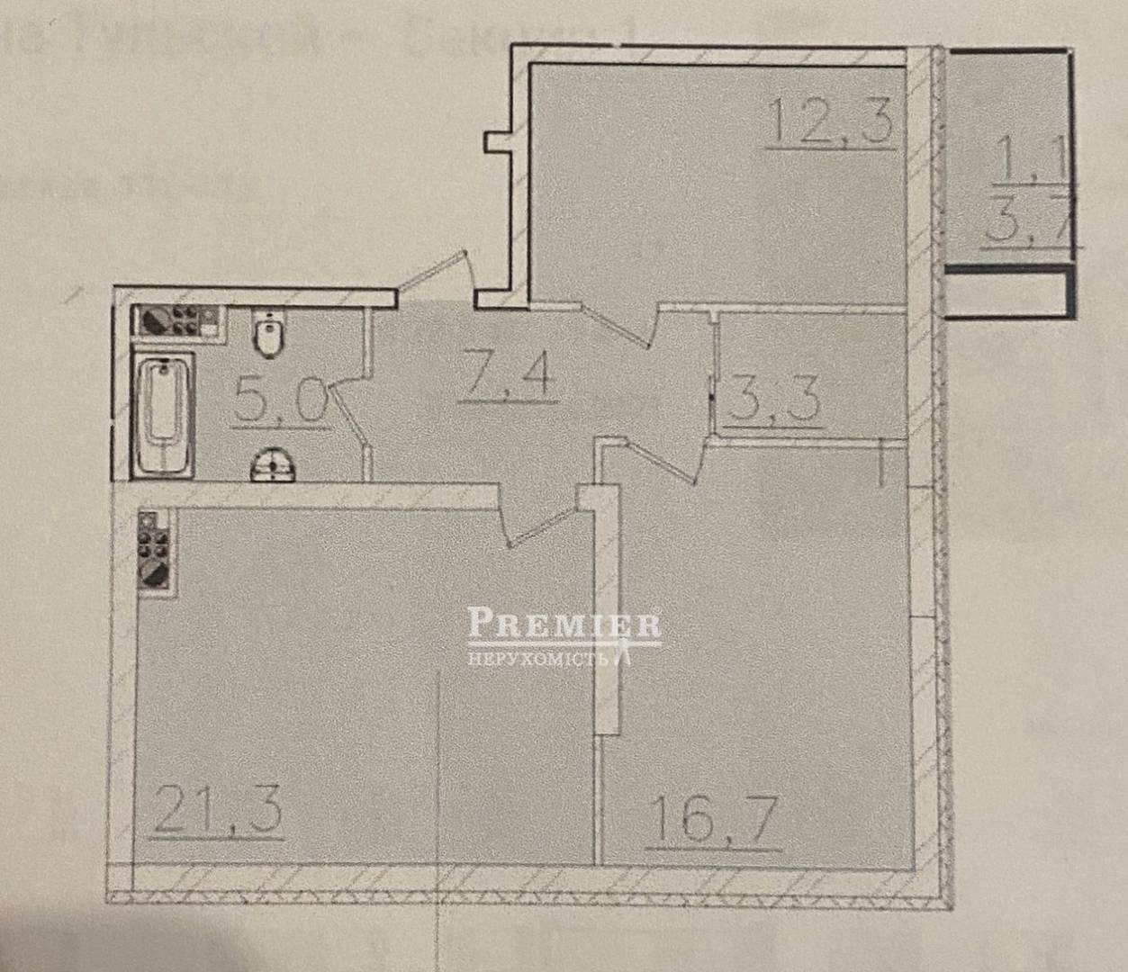 Продається 2-комн. квартира в новобудові, Тульська (Дерибасівка) вул., м.Одеса изображение 4