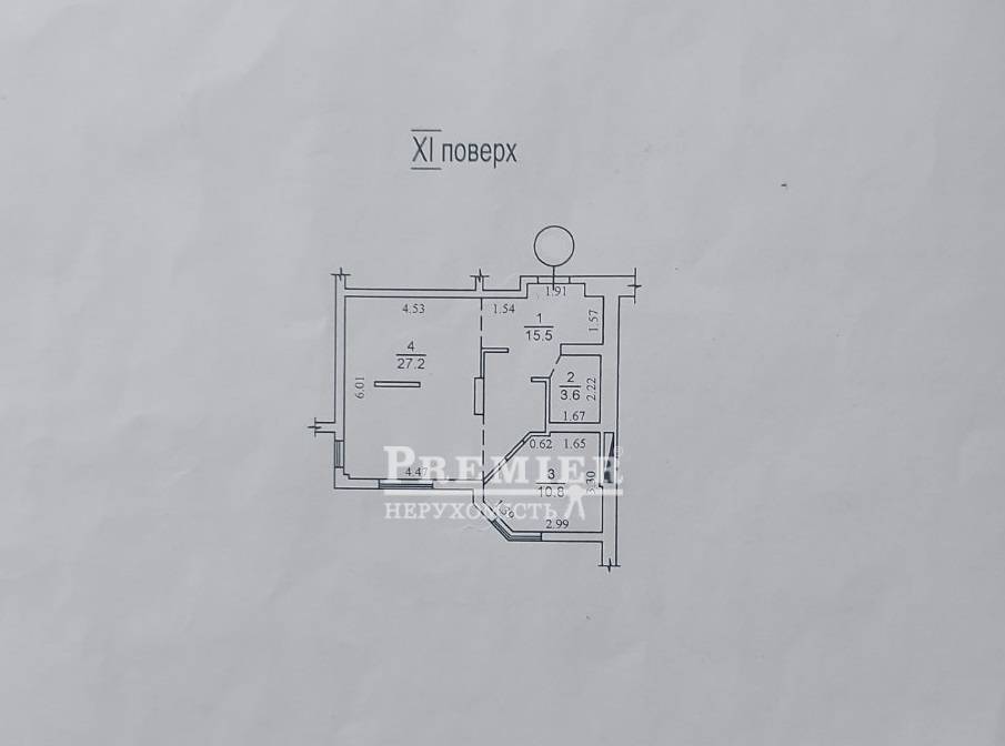 Продается 1-комнатная квартира, Среднефонтанская ул., г.Одесса изображение 2