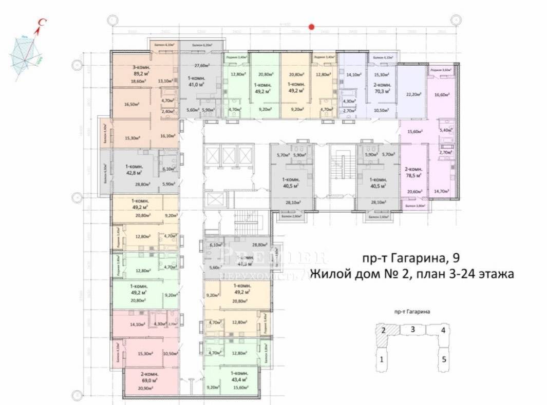 Продается 1-комн. квартира в новострое, Леси Украинки (Гагарина) просп., г.Одесса изображение 2