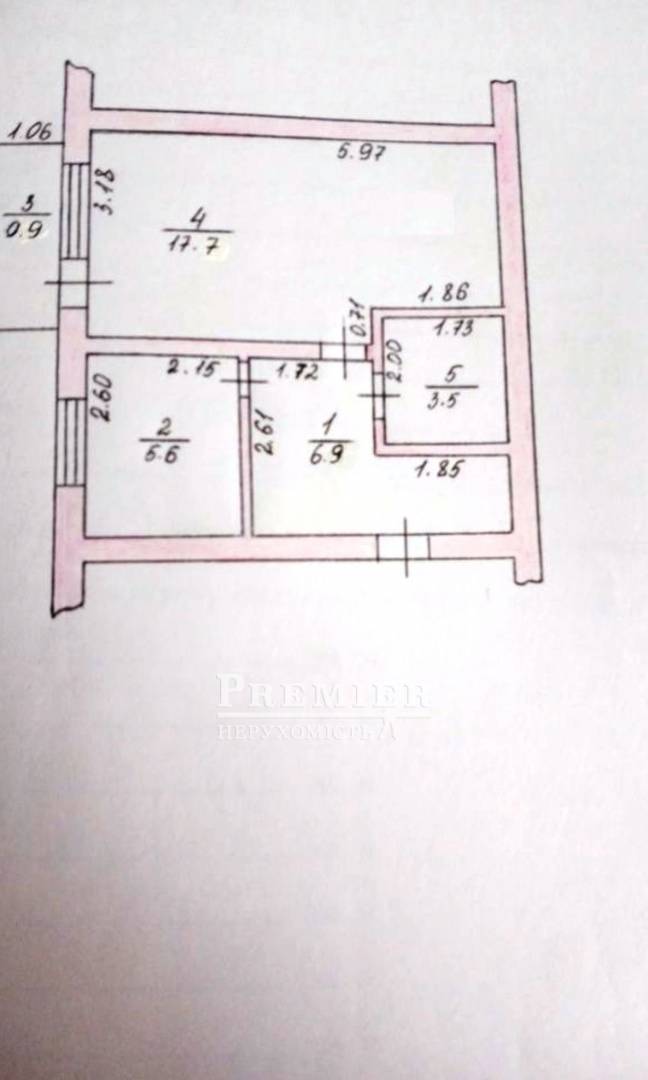 Продается 1-комнатная квартира, Новоселов ул. , Великодолинское изображение 6
