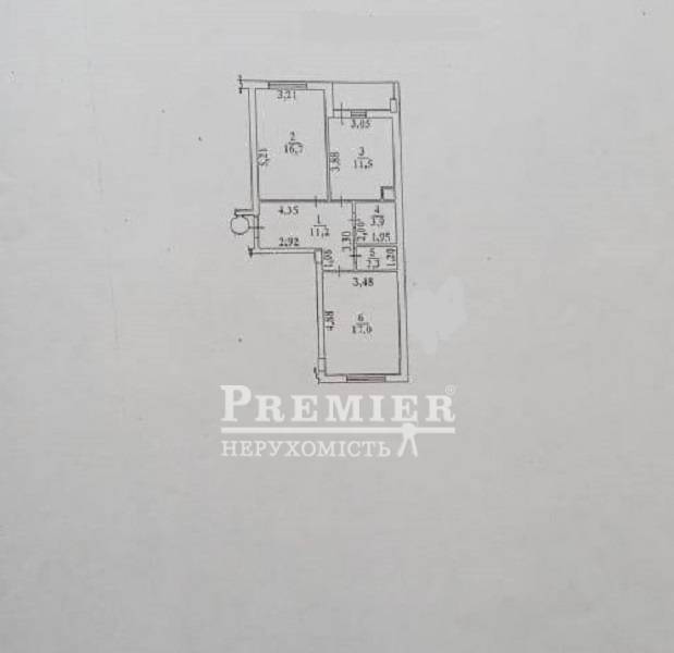 Продается 2-комнатная квартира, Жукова М. просп. (ЖК Радужный), г.Одесса изображение 10