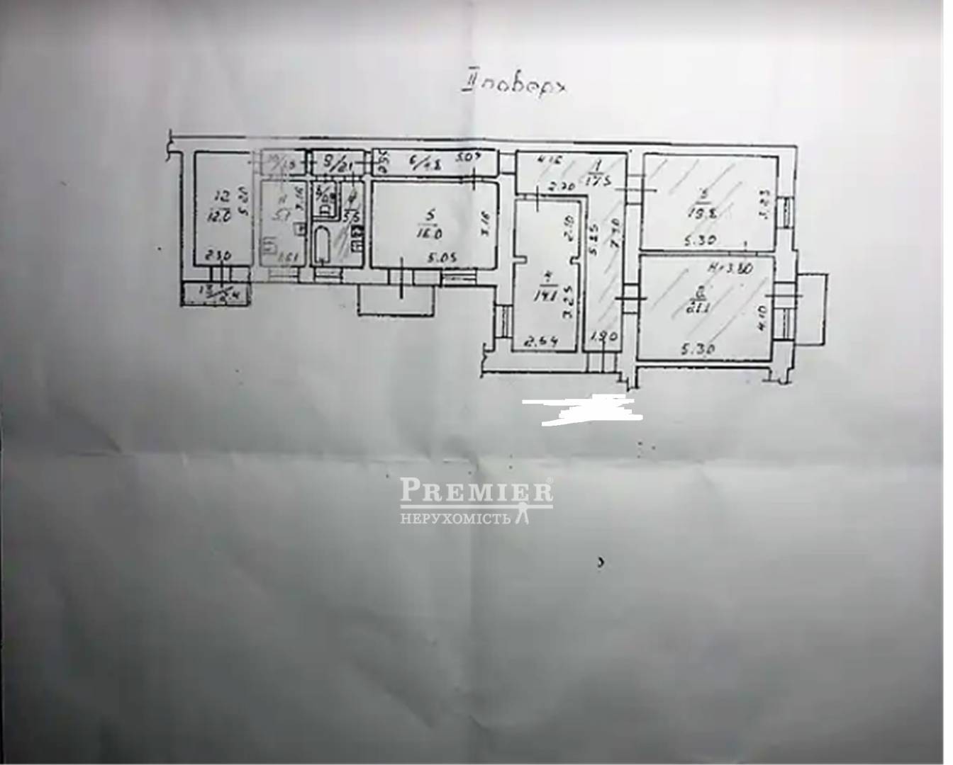 Продается 3-комнатная квартира, Покровский пер., г.Одесса изображение 4