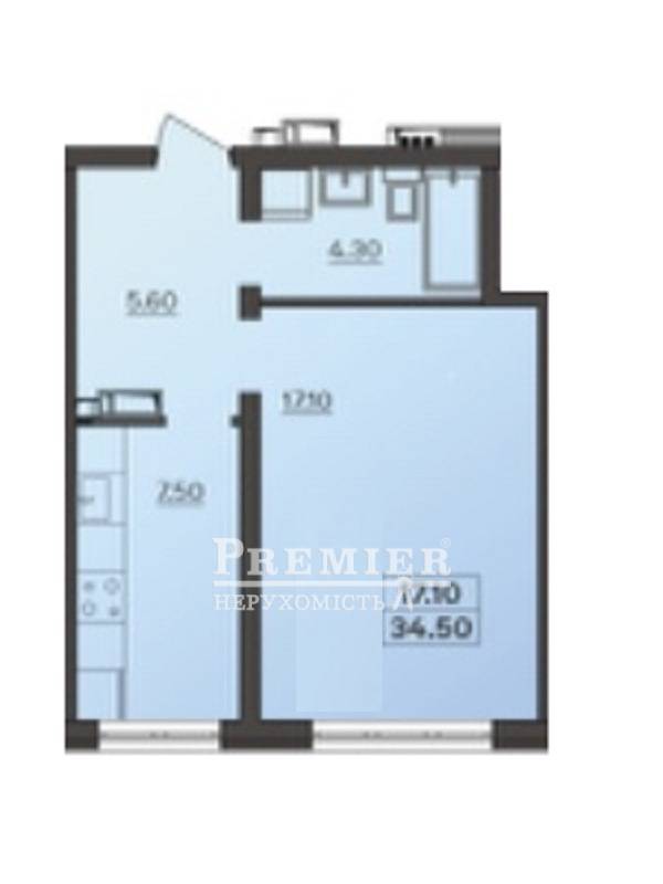 Продается 1-комн. квартира в новострое, Марсельская ул., г.Одесса изображение 6