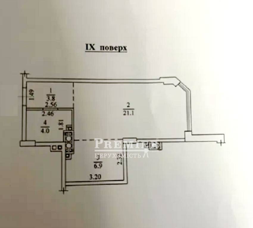 Продается 1-комнатная квартира, Школьная ул. (ЖК Новая Европа), г.Одесса изображение 8