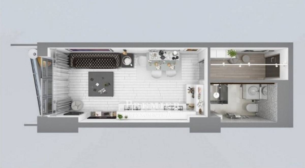 Продається Студія, Гагарінське плато, м.Одеса изображение 10