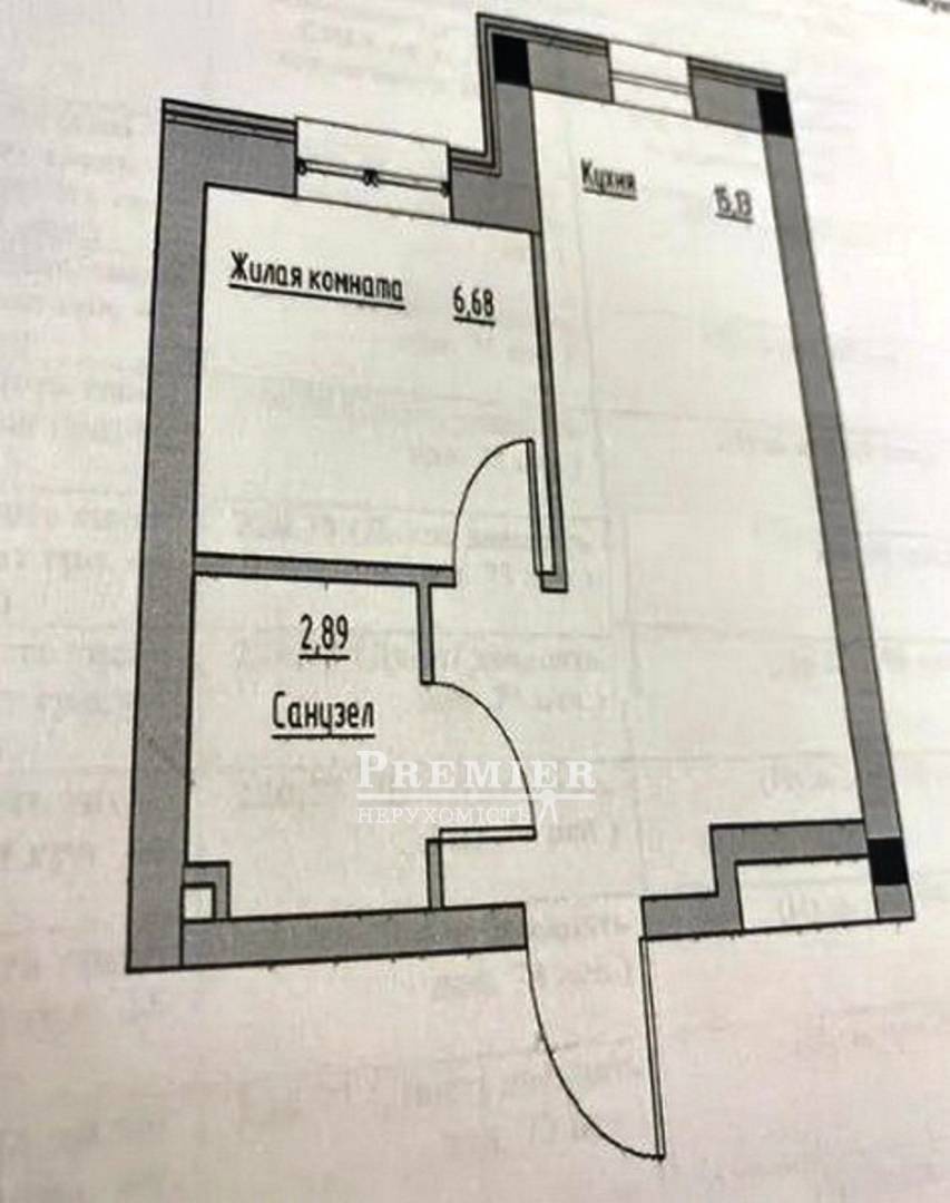 Продается 1-комн. квартира в новострое, Озерная ул., Авангард изображение 4