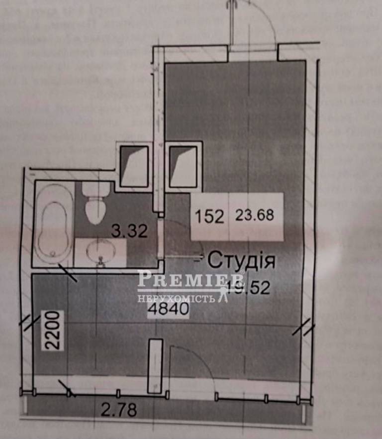 Продается Студия, Сахарова Академика ул., г.Одесса изображение 2