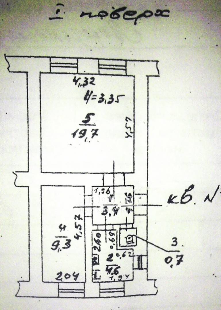 Продается 2-комнатная квартира, Волжский пер., г.Одесса изображение 1