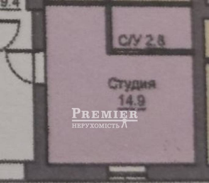 Продається 1кімнатна квартира, Будівельний пров., м.Одеса изображение 6