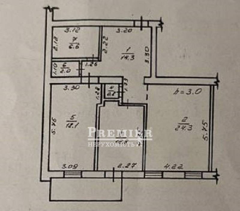 Продається 2кімнатна квартира, Велика Арнаутська вул., м.Одеса изображение 4