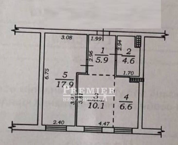 Продается 2-комнатная квартира, Штилевая ул., г.Одесса изображение 6
