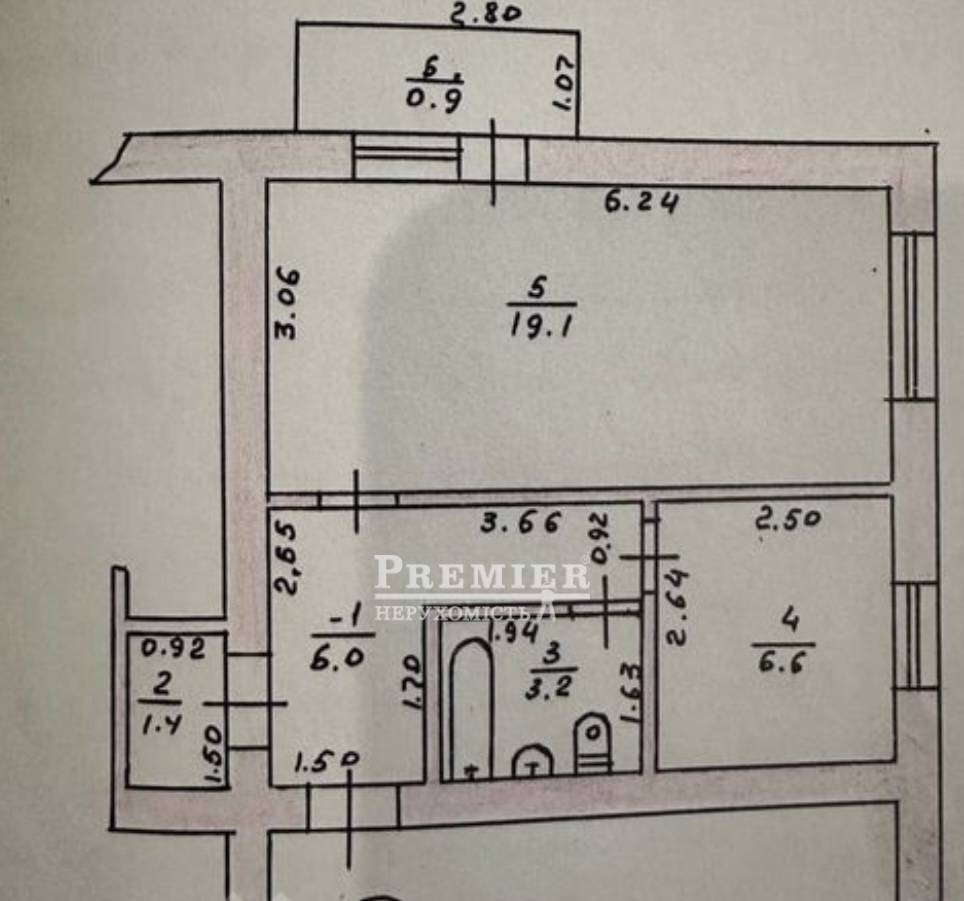 Продается 1-комнатная квартира, 40-летия Победы ул., пгт. Таирово изображение 3
