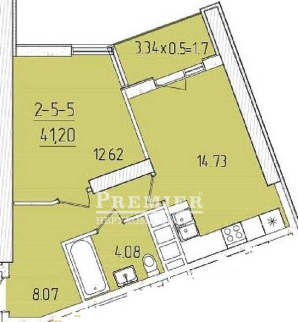 Продается 1-комн. квартира в новострое, Краснова ул.(ЖК 61 Жемчужина), г.Одесса изображение 10