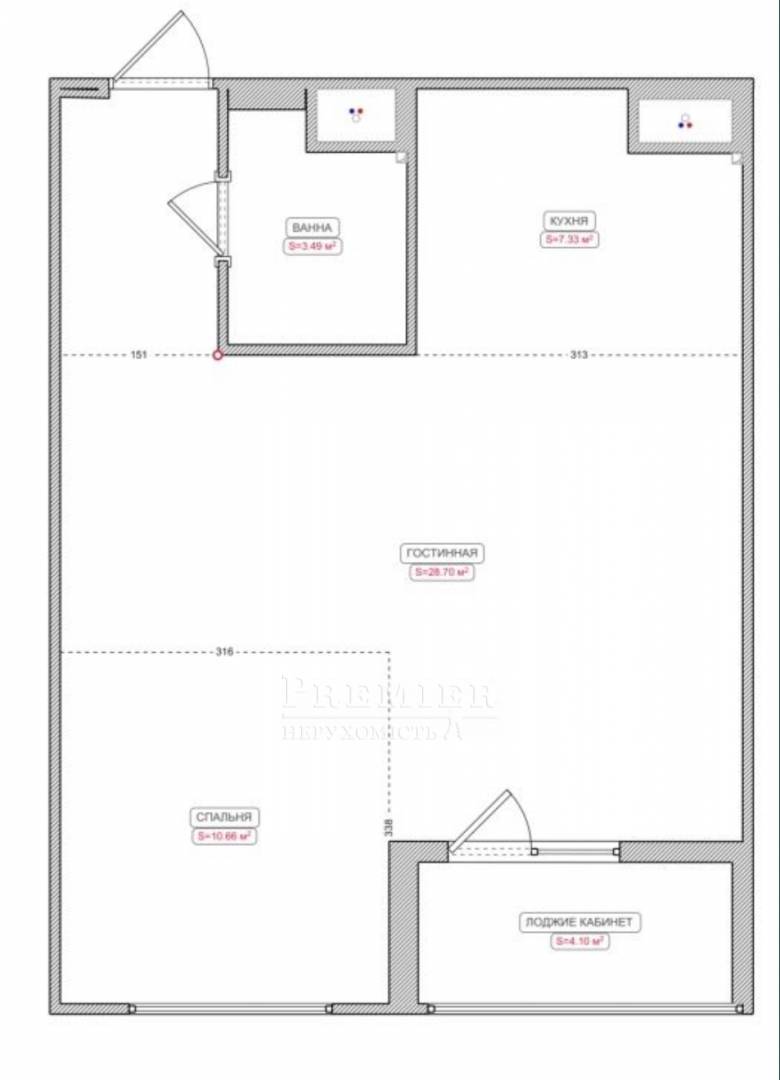 Продається 1-комн. квартира в новобудові, Франка Івана вул., м.Одеса изображение 5