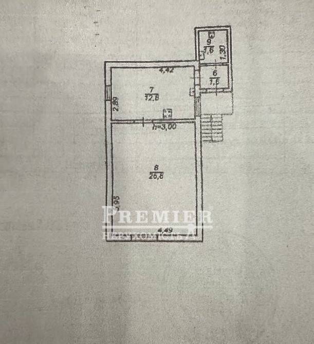 Продается 1-комнатная квартира, Дальницкая ул., г.Одесса изображение 6