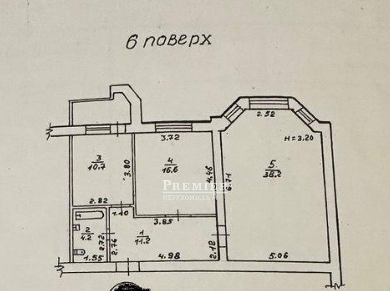 Продается 2-комнатная квартира, Довженко ул., г.Одесса изображение 3