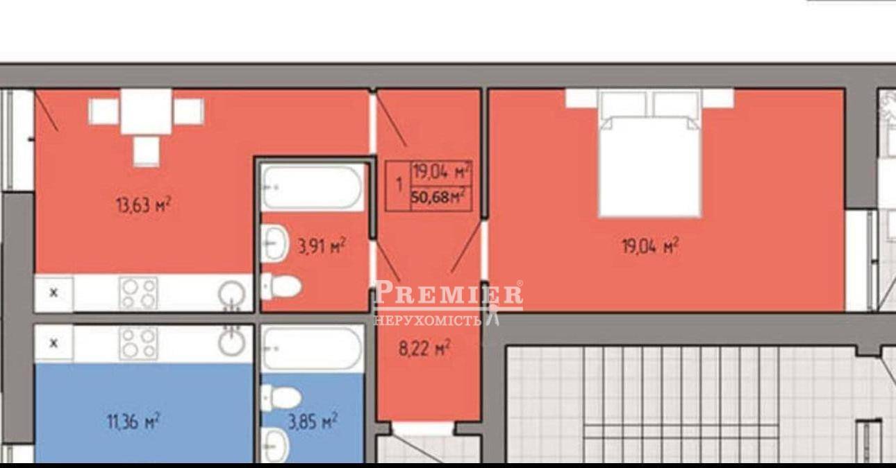Продается 1-комн. квартира в новострое, Жукова Маршала просп. (Небесной Сотни), г.Одесса изображение 2