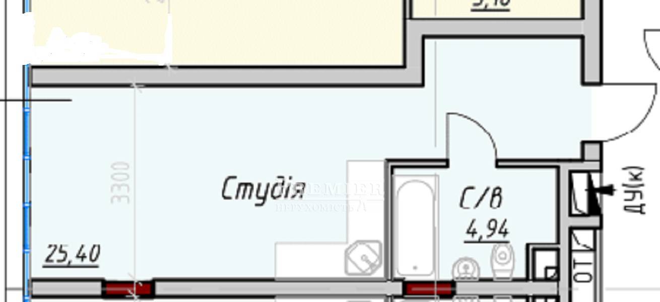 Продається 1-комн. квартира в новобудові, Софіївська вул., м.Одеса изображение 2