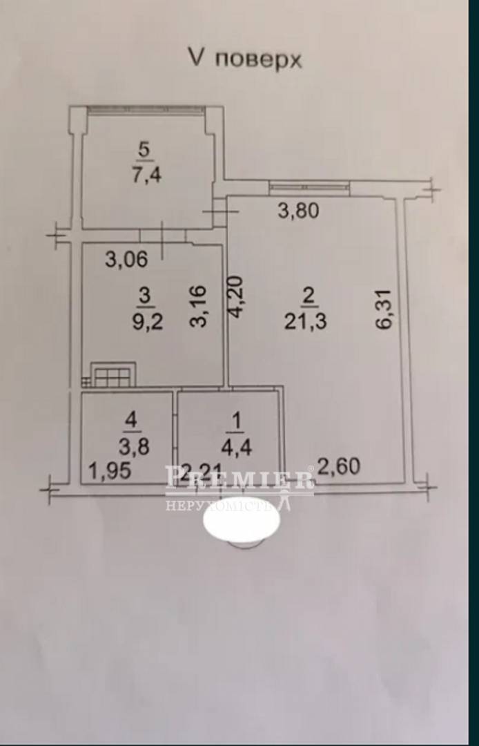 Продается 1-комнатная квартира, Строителей ул., пгт. Таирово изображение 8
