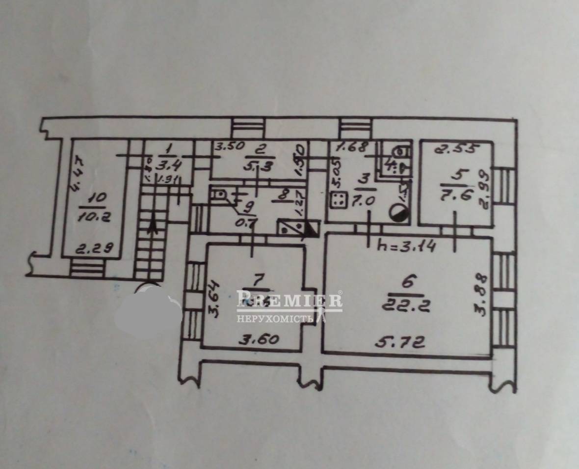 Продається 3кімнатна квартира, Південна вул., м.Одеса изображение 4