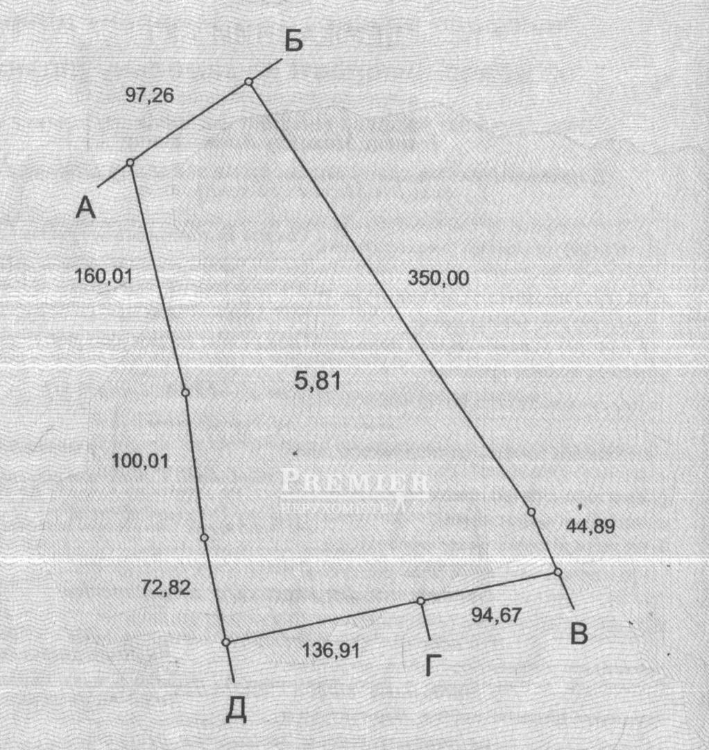 Продается Участок (коммерческого), Территория Сычавского сельского совета, Сычавка изображение 1