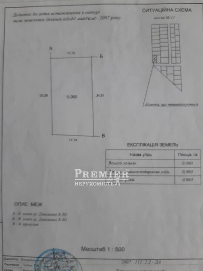Продается Участок (садоводство), 11 массив, пгт. Таирово изображение 4