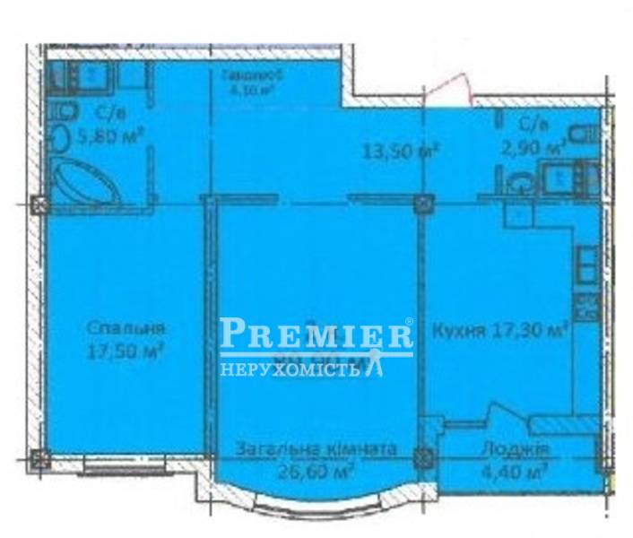Продається 2-комн. квартира в новобудові, Єврейська вул., м.Одеса изображение 4