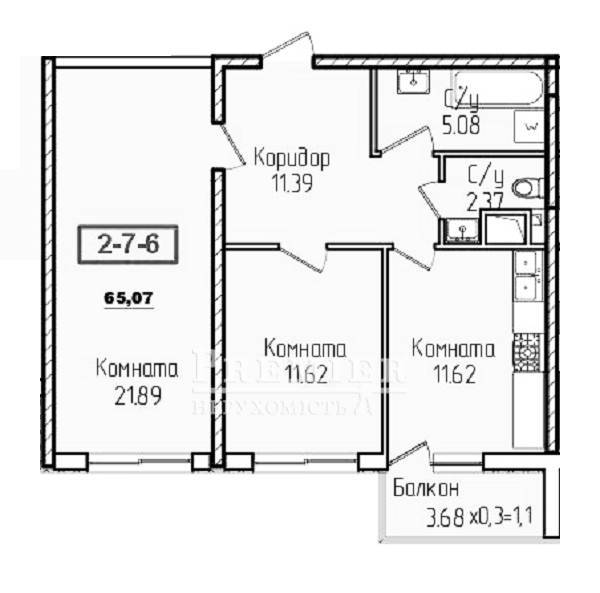 Продается 2-комн. квартира в новострое, Генуэзская ул. (ЖК 51 Жемчужина), г.Одесса изображение 3